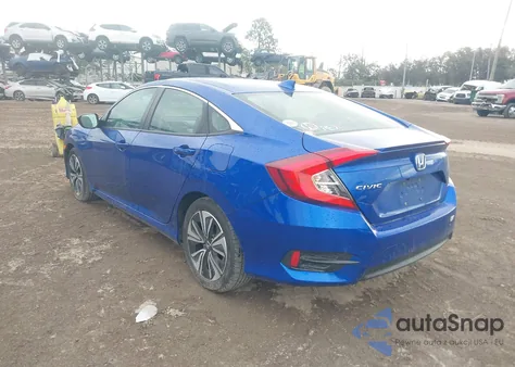 2017 Honda Civic Ex-T из США, поврежденный, VIN 19XFC1F35HE020921